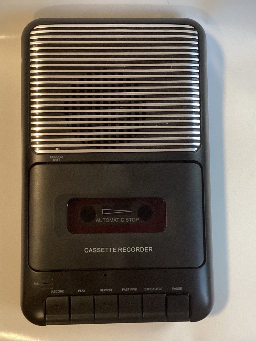 Portable Cassette Recorder (Model ONA13AV504)